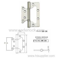 4" folding locking closing iron door hinge