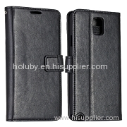 Magnetic Card Slot Leather Case for Samsung Galaxy Note 3 N9000(Black)