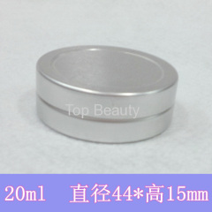 20g Metal Box 20ml Aluminum Jar lip gloss Container Tea Tin Cosmetics Packing