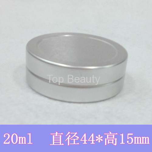 20g Metal Box 20ml Aluminum Jar lip gloss Container Tea Tin Cosmetics Packing