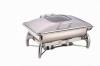 square-shaped stainless steel chafing dish