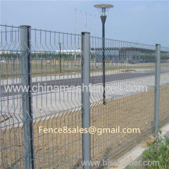 Concrete fencing design for yard guard fence panel and fence post