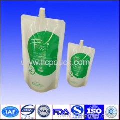 baby food pouch with spout