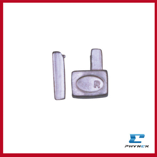 Zipper insertion pin and box for open end zippers