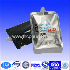 aluminum foil pouch with spout