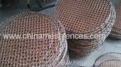 phosphor bronze crimped wire mesh as barbecue wire mesh