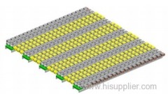 Plastic modular conveyor belt roller top 1100C for transmission equipment