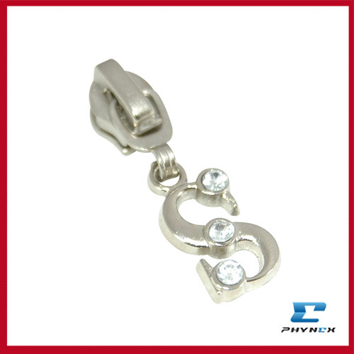 No.5 zipper sliders rhinestones