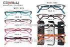 1.50 / 3.00 Bifocal Reading Glasses For Ladies , Narrow Oval Shaped Custom OEM