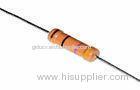 Yellow 10 ohm 1W 5% Carbon Film Resistor For PCB , Carbon Film Fixed Resistors