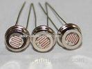 Coated 12mm 10M Ohm CDS Photoconductive Cell Metal For Electric Circuit