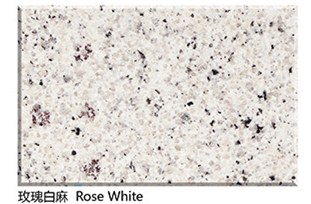 Natural Popular Rose white Granite