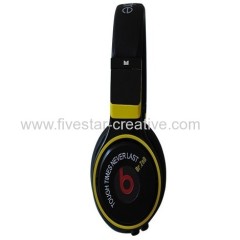 Monster Beats by Dr.Dre Pro Detox Casque Limited Edition Headphones Black with Jaune