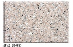 promotion shrimp red granite G681 tiles and slabs cheap pink granite