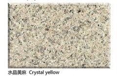 Crystal Yellow Granite in stock