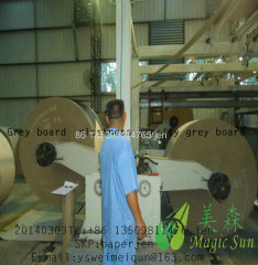 Duplex board grey chip board
