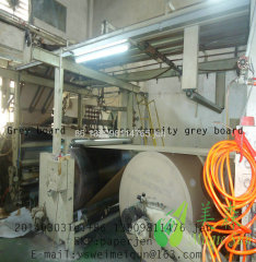 Duplex board grey chip board