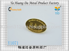 zinc alloy clothing lables