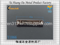 fashion wholesale metal bag label