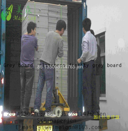 supply dongguan 800g gray board 