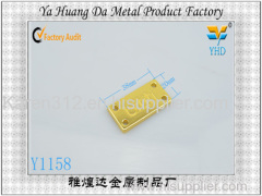 wholesale high quality metal label from yahuangda