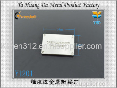 YHD wholesale high quality metal label