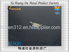 YHD hot sale zinc alloy decorative label