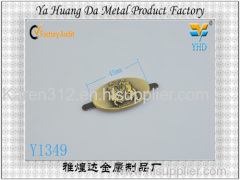 2014 hot sale high quality metal label from yahuangda