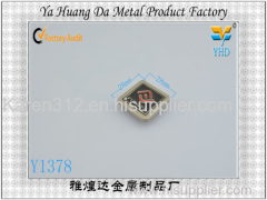 2014 hot sale metal label made in yahuandga