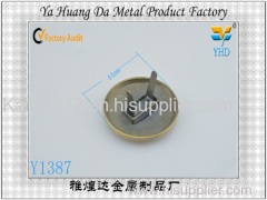 2014 hot sale fashion decorative metal label