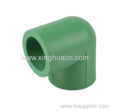 PPR all plastic fittings 90 degree elbow