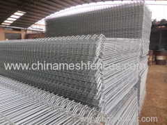 500g zinc coating hot-dipped galvanized euro fence panel anping factory