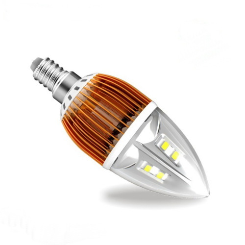high quality,5W crystal LED Chandelier bulbs, LED candle bulbs with good quality LED chips