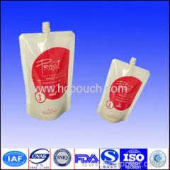 spout pouch for jelly drink