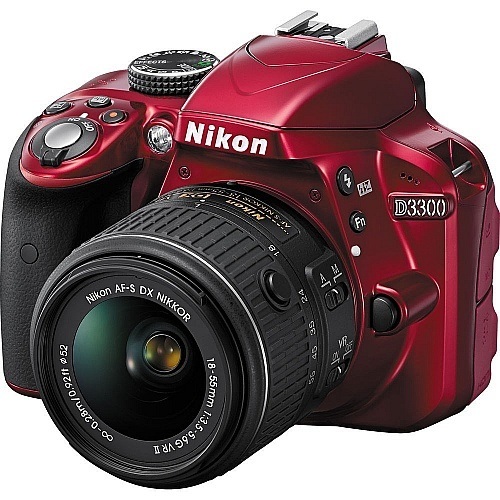 Nikon D3300 Kit (18-55mm) Red