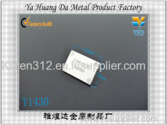 hot sale alloy decorative fashion label