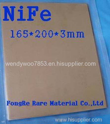 Ni Fe Sputtering Targets