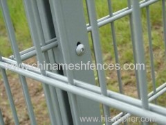 868 PVC Coated Double Wire Fence ISO Factory