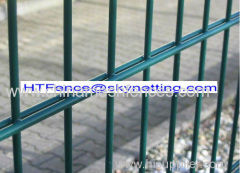 868 PVC Coated Double Wire Fence ISO Factory