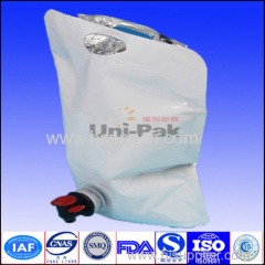 wine pouch with spout