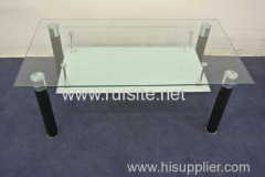 Clean and bright modern coffee table