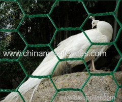 PVC coated hexagonal wire mesh PVC coated chicken wire mesh