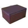 Hinged chocolate tin box