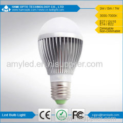 LED bulb light,high efficiency, high power factor, 5W High powerLED , E27, LED bulbs, Ra80