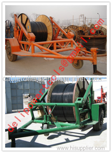 Quotation Cable Reel Puller,Cable Reels, Cable reel carrier trailer
