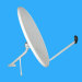 ku-band 70cm dish satellite antenna