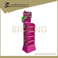 Latest Design Cardboard gum display stand