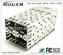 SFP 2x2 CAGE Connector Led