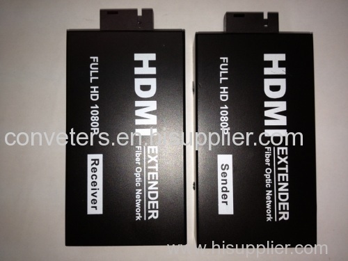 HDMI Over Single Fiber Optic Extenders Support point-to-many Mode