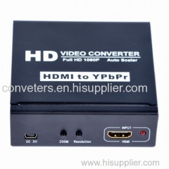 HDMI to YPbPr+L/R Audio Converter